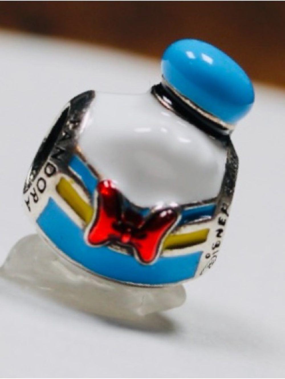 Pandora Disney Donald Duck Icon Charm 793748C01 New S925 ALE Disney Parks